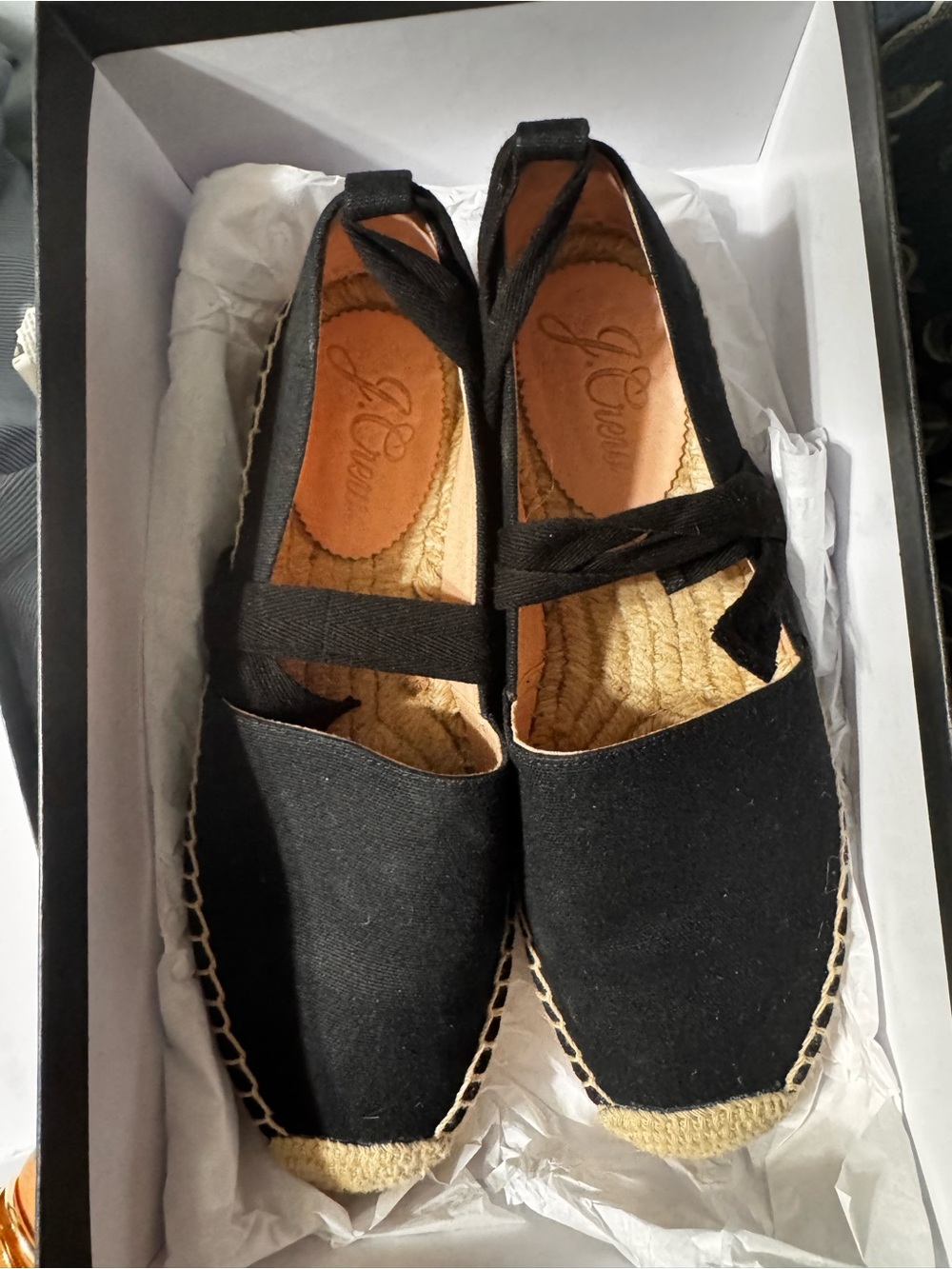 J Crew Canvas Espadrille Flat - Picture 4 of 8